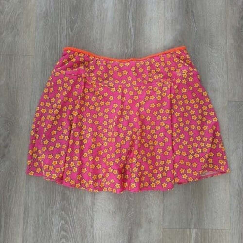 Bolder Sparkle Skirts Women's Skort Tennis Golf Stars Print Size 3XL (24)